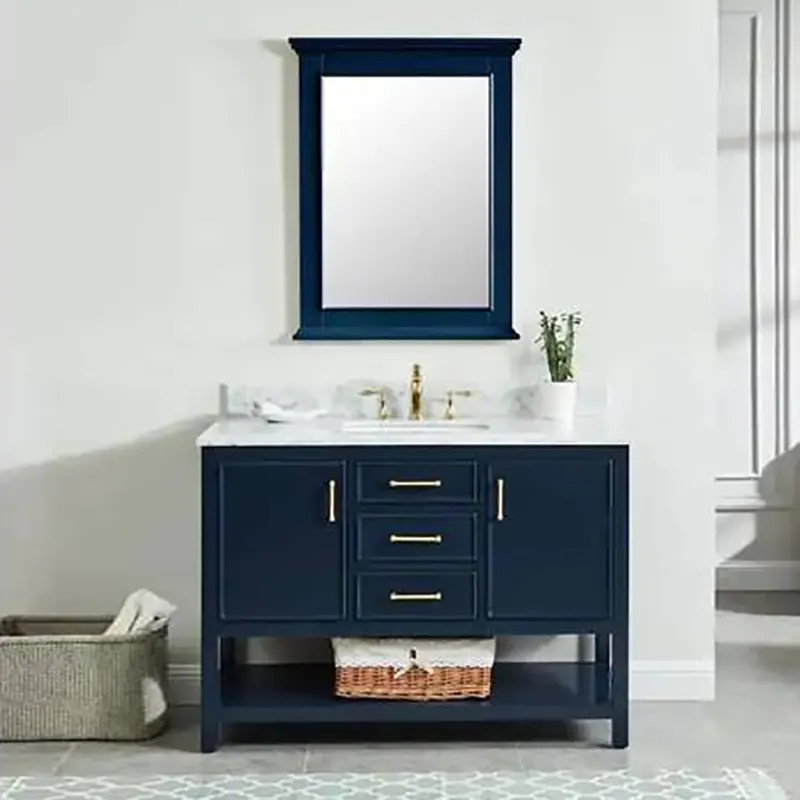 Factory Direct Modern Wall Hung Bathroom Vanity Inquire now | Supernalway Furniture 2