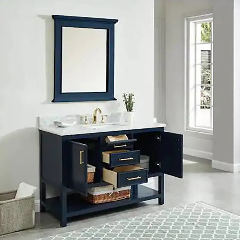 Factory Direct Modern Wall Hung Bathroom Vanity Inquire now | Supernalway Furniture 3