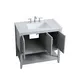 High End White Vanity Unit Supernalway Furniture Company 3