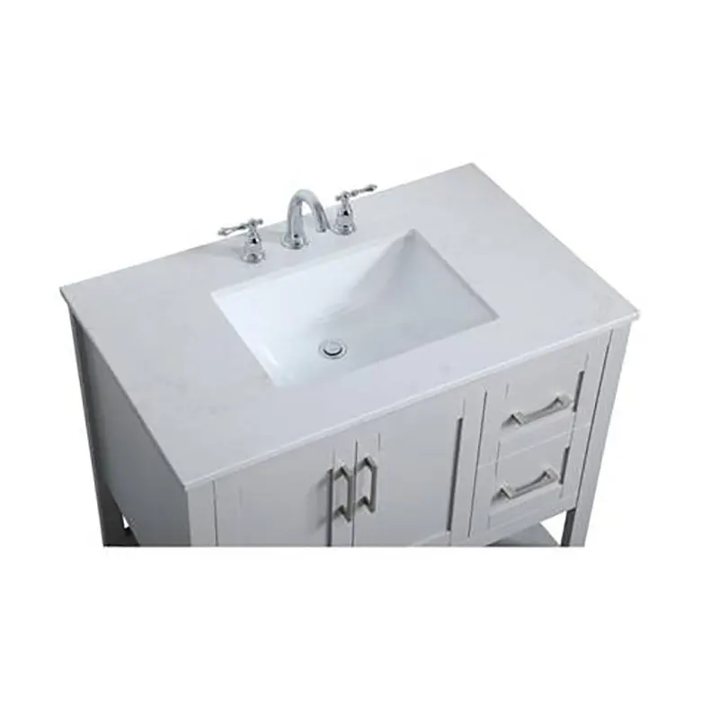 High End White Vanity Unit Supernalway Furniture Company 5