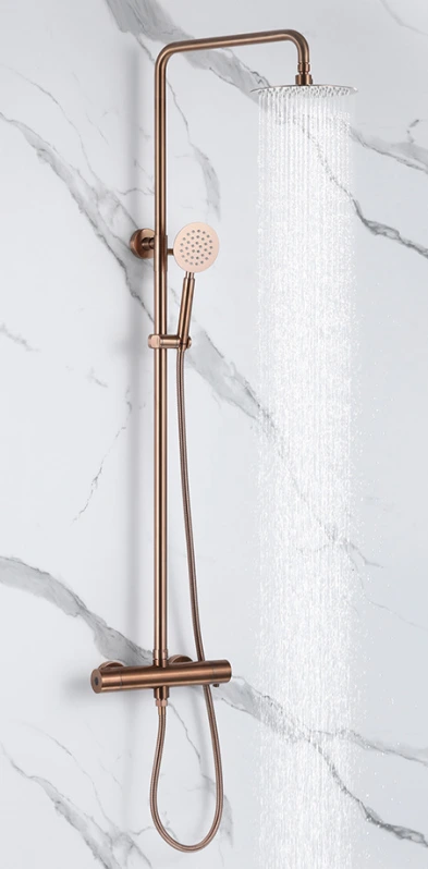 38℃ thermostat shower 304 staintess steel constant temperature shower 1