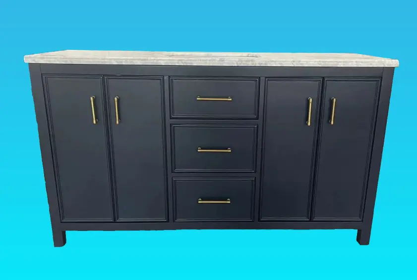Cost-effective Modern Gray Bathroom Vanity Price List | Supernalway Furniture 2