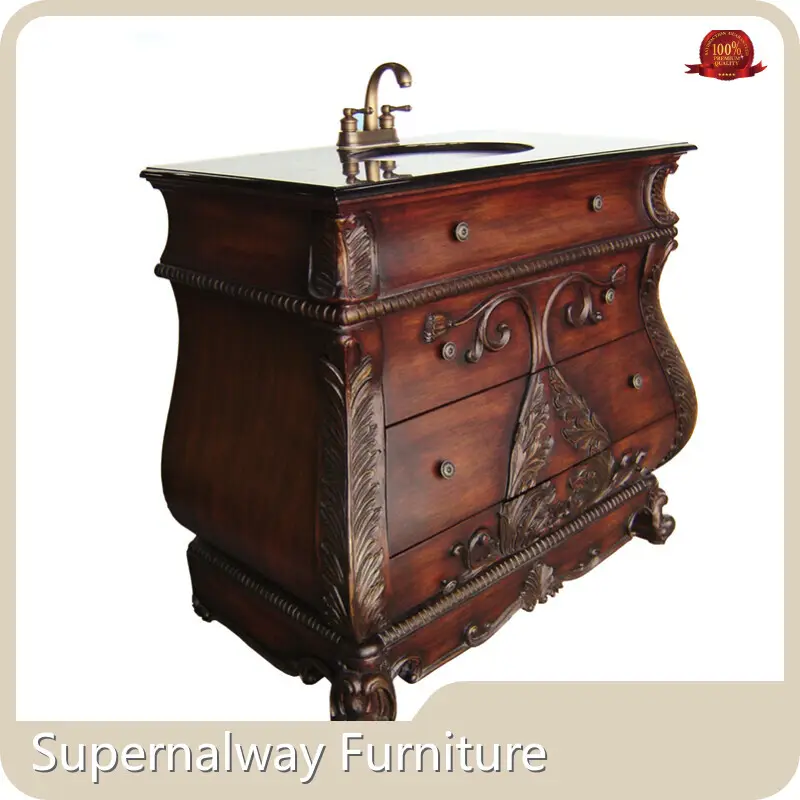 Supernalway Furniture Reliable Bathroom Furniture for Storage 1