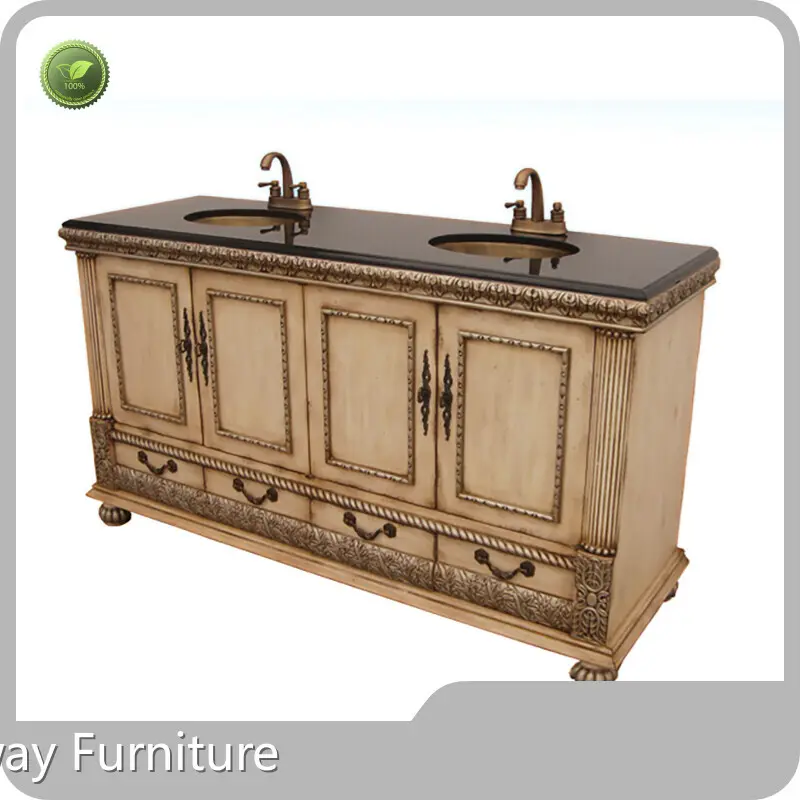 Reliable Supernalway Furniture Floor Standing Bathroom Cabinets for Washing 1