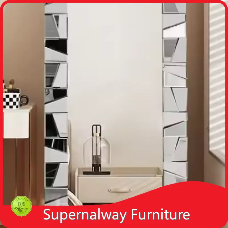 Bulk Production Supernalway Furniture Bathroom Vanity with Makeup Table - 1