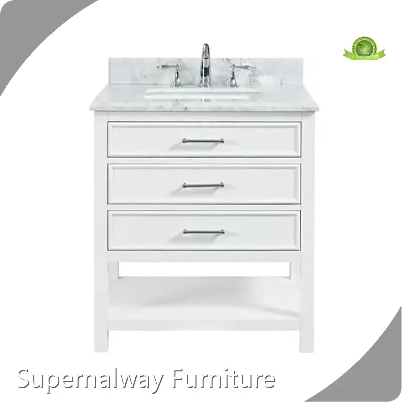 Wholesale White Vanity Unit Supernalway Furniture Brand 1
