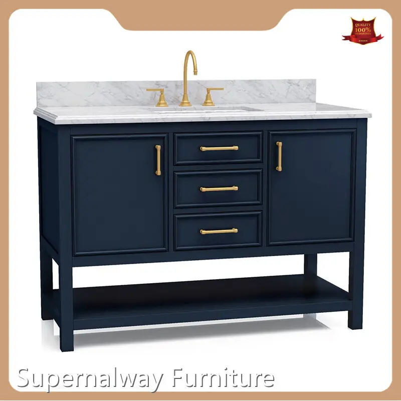 Factory Direct Modern Wall Hung Bathroom Vanity Inquire now | Supernalway Furniture 1