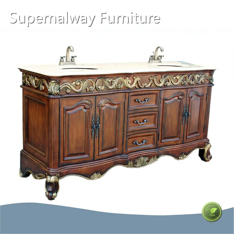 Vintage Sink Vanity Supernalway Furniture Manufacture 1