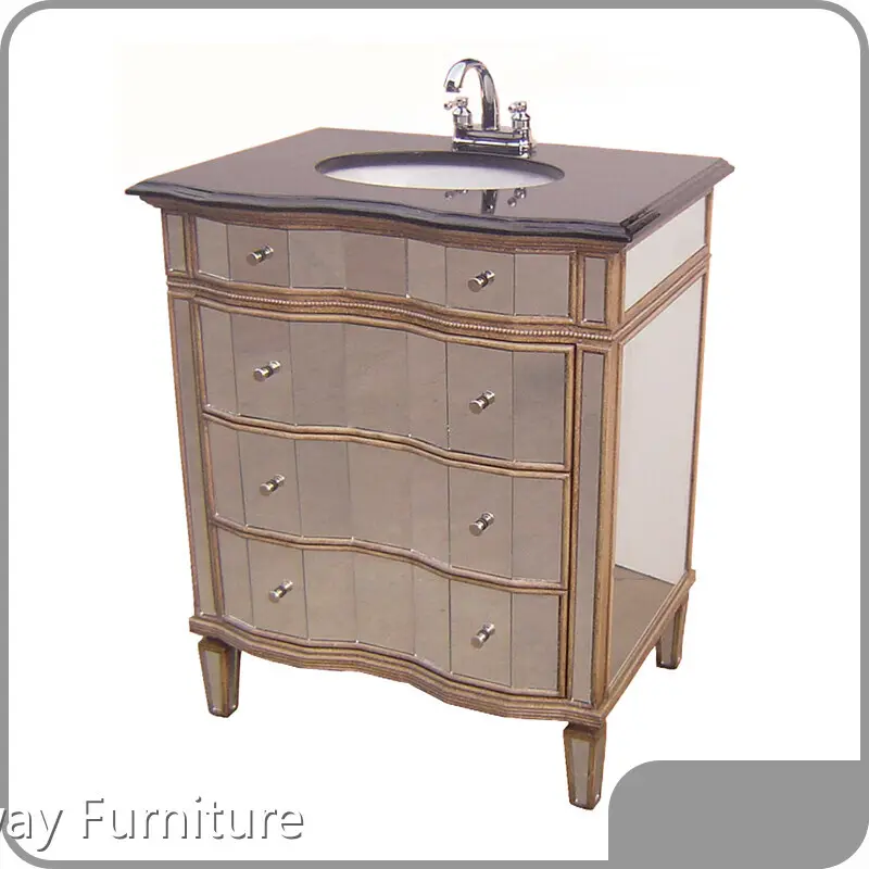 Safe to Uselight Wood Vanity Bathroom for Washing 1
