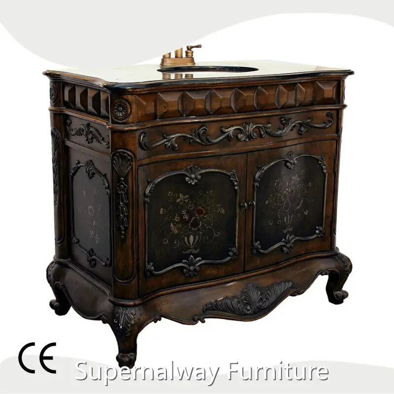 Vintage Bathroom Cabinet From China 1