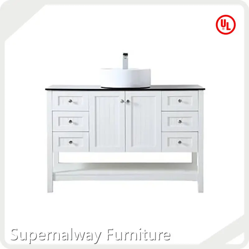 Oak Bathroom Cabinet Directly Sale-1 1