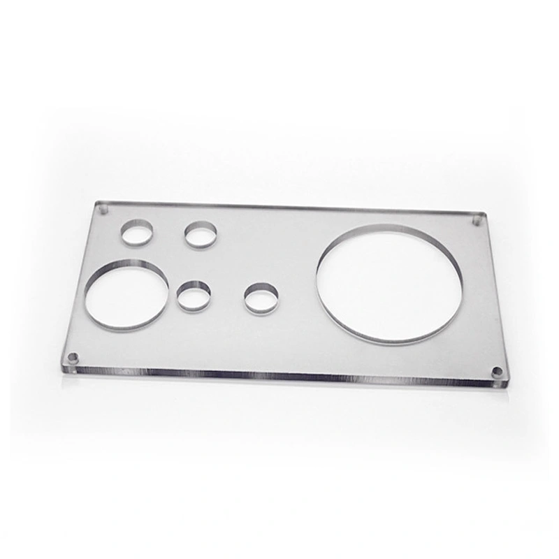 Tsim shaping txiav loj acrylic polycarbonate vaj huam sib luag los ntawm CNC engraving machining 1