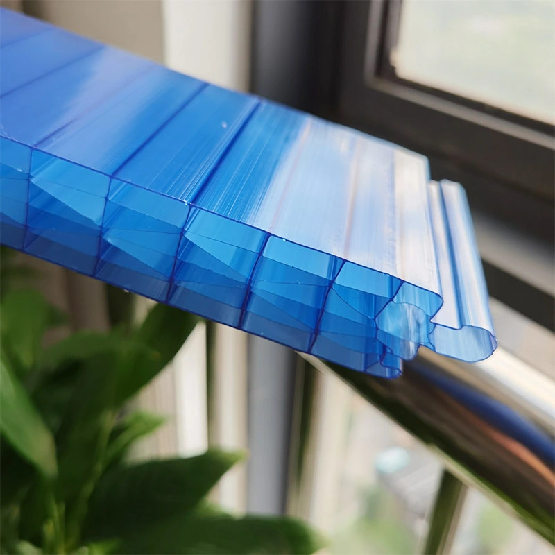 X-structure polycarbonate facade panel with translucent luminous for curtain wall 5