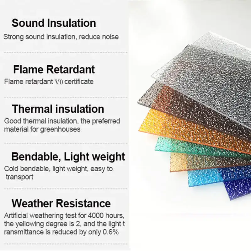 Công ty sản xuất tấm Polycarbonate rắn số lượng lớn 5
