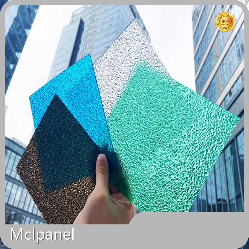 Kupanga Kwabwino Kwambiri Kwa Polycarbonate Embossed Mclpanel 1