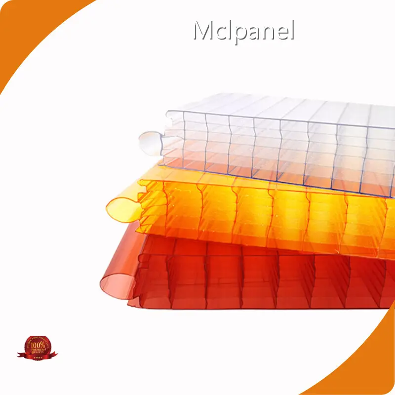 Mcc پينل Polycarbonate ڇت جي چادر قيمت اعلي معيار 1