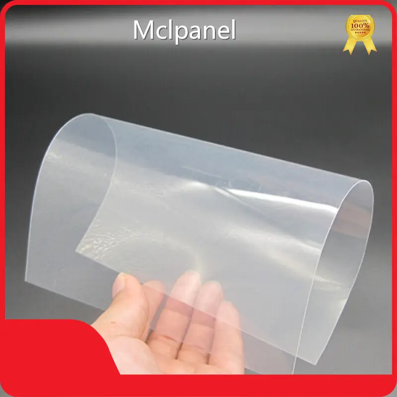 Mclpanel ខ្សែភាពយន្ត Polycarbonate ស្តើង Ultra Thin Polycarbonate Filmfactory ផ្គត់ផ្គង់ដោយផ្ទាល់ 1