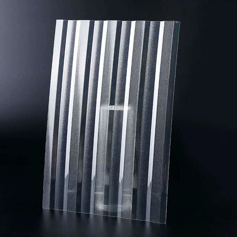 Transparent Corrugated Polycarbonate Sheet Ine UV Dziviriro YeGreenhouse 3