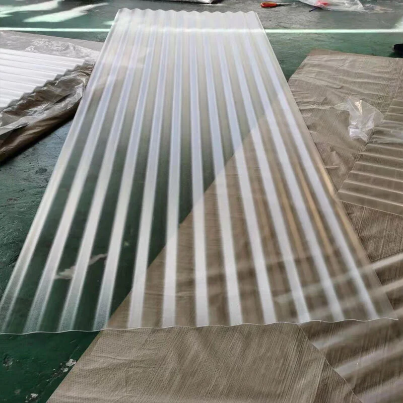 Transparent Corrugated Polycarbonate Sheet Ine UV Dziviriro YeGreenhouse 2