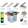 Polycarbonate Connectors With H Profile For PC Sheet Installation 6
