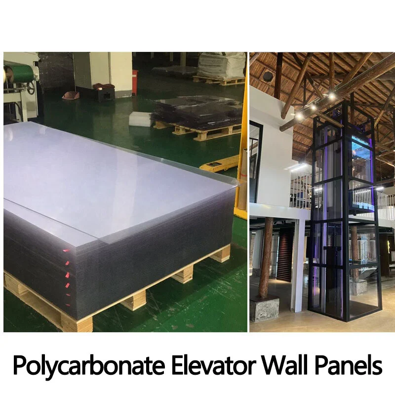 20mm 30mm Polycarbonate Awọn Paneli Inu ilohunsoke Pẹlu Resistance Scratch fun Elevator 1