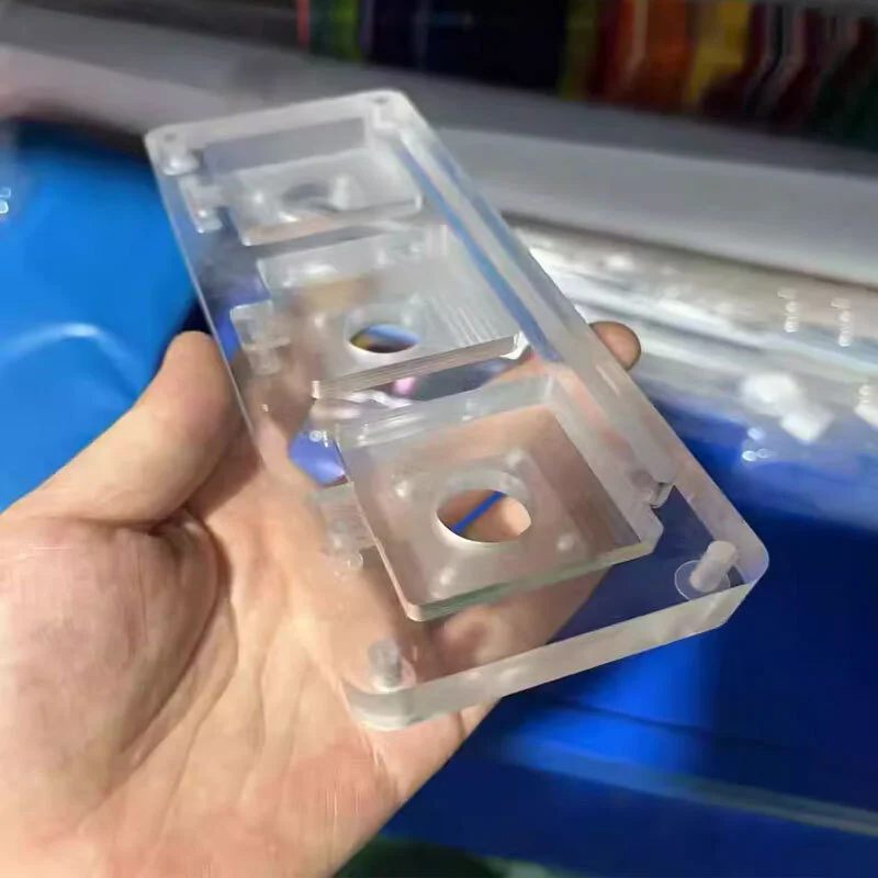 OEM konge CNC Engraving milling sihin Akiriliki Apá fun fastening awọn ẹya ara 1