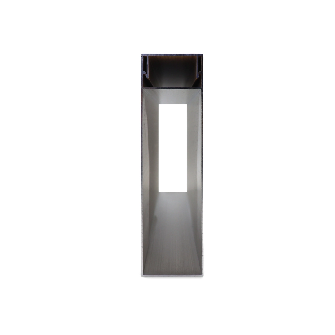 Square Aluminum Tube Extrusion Combination For Indoor Wall Decoration GN1210-GN1161 1