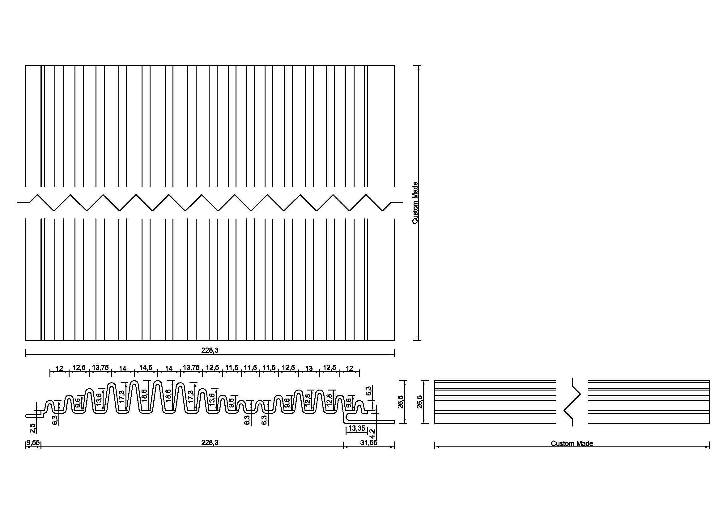 Factory Pricethermal Break Aluminium Profile 15 Days GNMG01-120 4