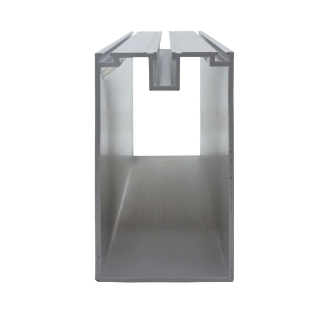 Aluminum Slatwall Corrugated Panel 6063 Alloy Customized for Residences GNTW-028 1