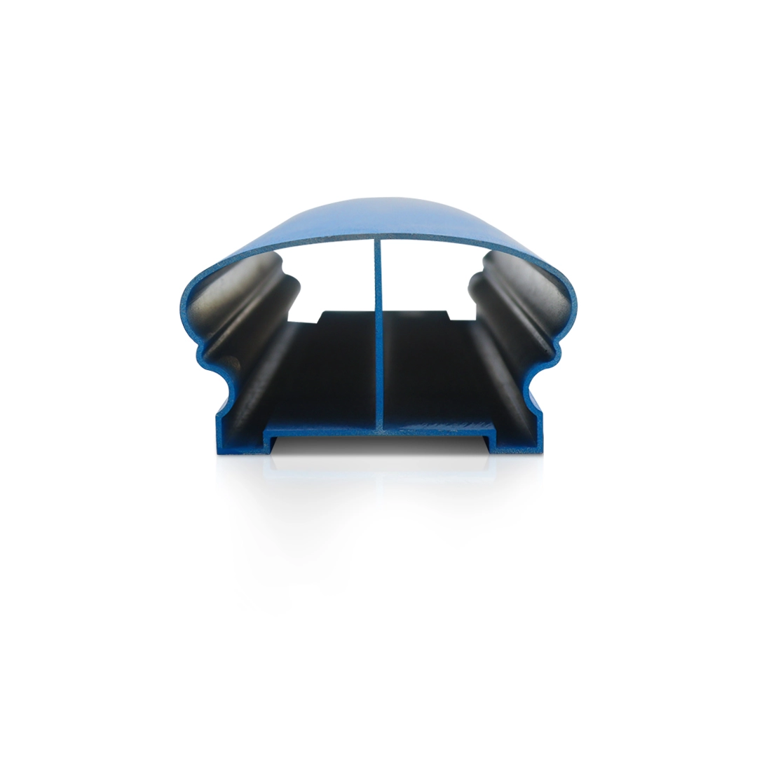Profilo Corrimano In Alluminio Semitondo Per Scale Interne Decorative GN2044 1