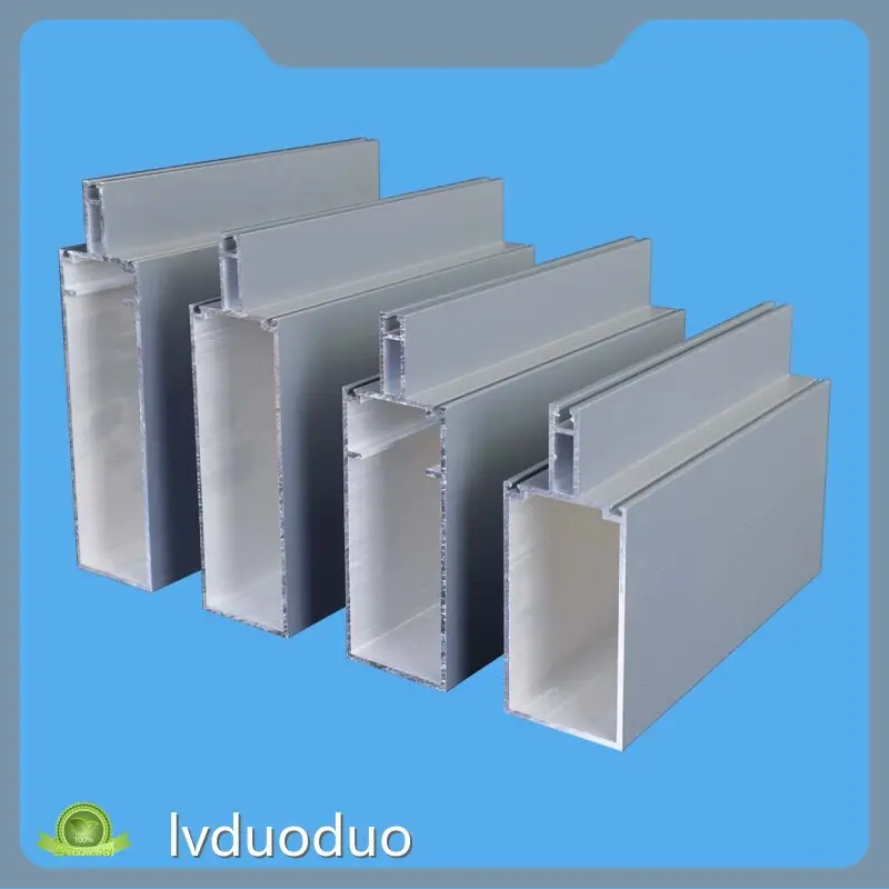 Aluminium Extrusion Square Tube 70% to Be Paid Before Shipment by Lvduoduo 1