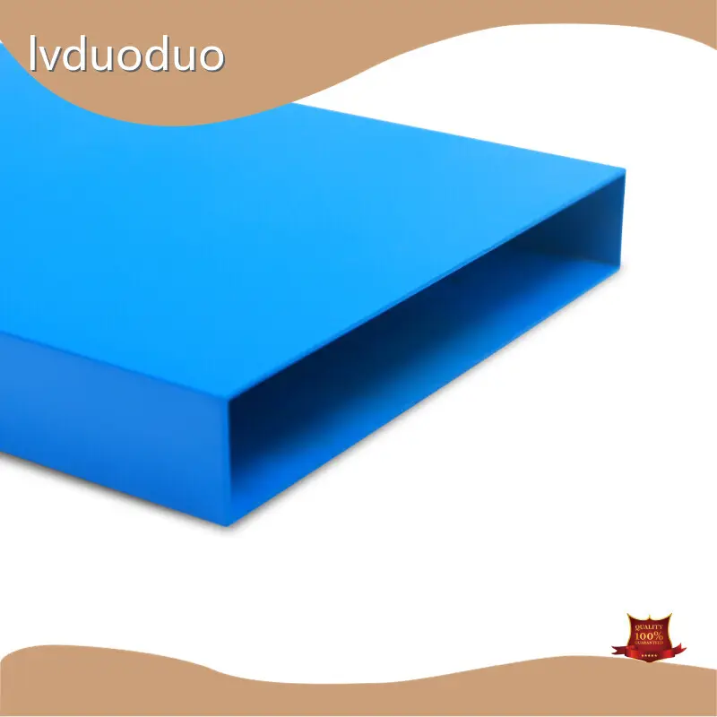 Creative Rectangular Aluminium Profile with Custom Services 1