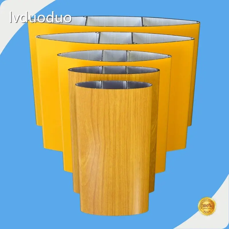 Lvduoduo Aluminum Louver Profile 27.1USD/m Aluminum Louver Profilewith Custom Services 1