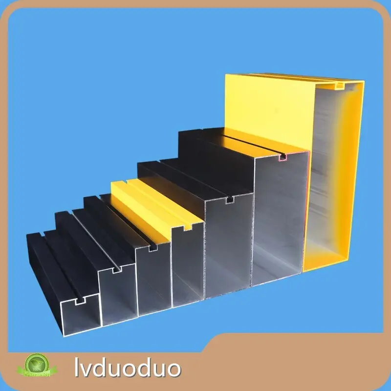 Custom Aluminium Extrusion Supplier 7.8USD/m 1