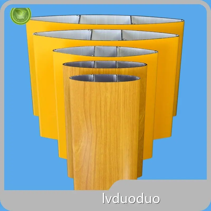 Lvduoduo Aluminium Tube Profiles 27.1USD/m Aluminium Tube Profilessupplier 1