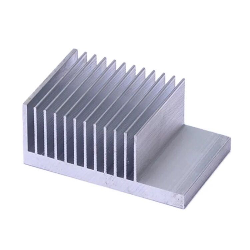Køler aluminium 6063 aluminium køleplade KØLEMÆLLE, EKSTRUD 1