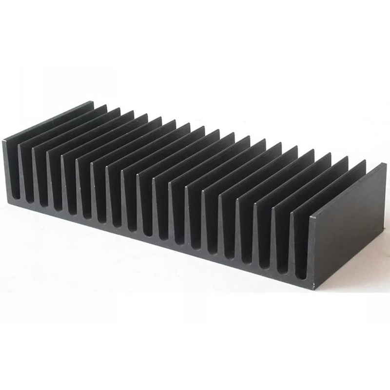Køler aluminium 6063 aluminium køleplade KØLEMÆLLE, EKSTRUD 6