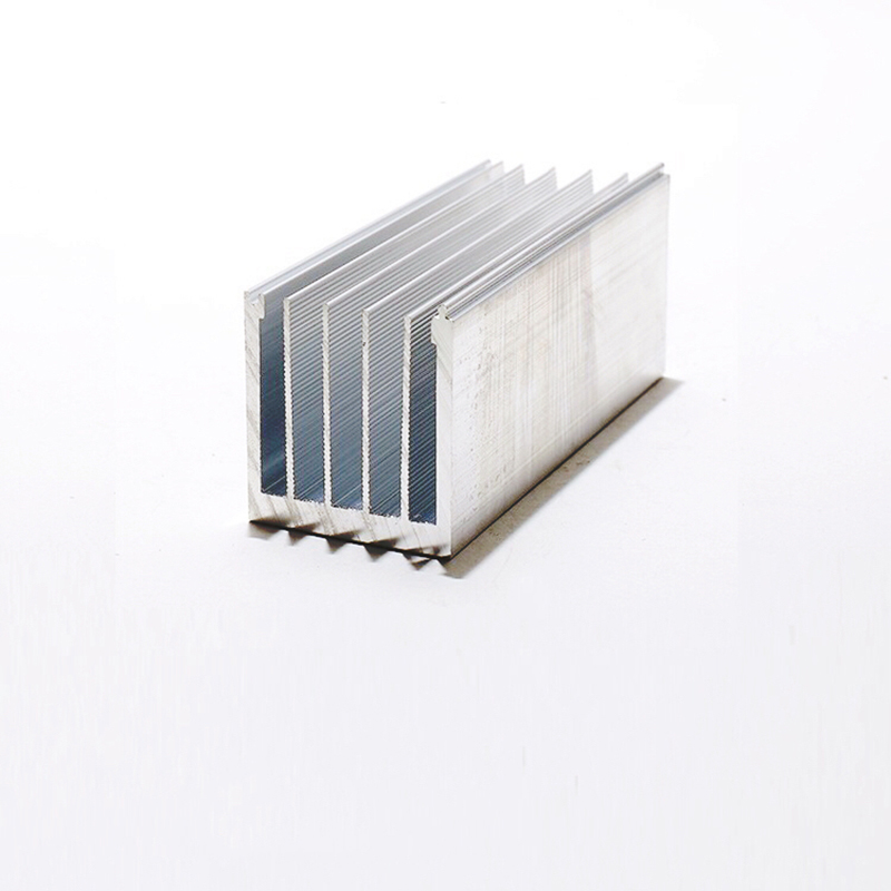 Køler aluminium 6063 aluminium køleplade KØLEMÆLLE, EKSTRUD 3