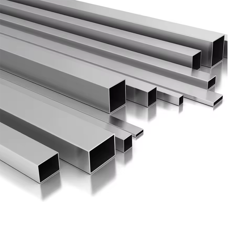Quadratisches Hohlrohr aus Aluminium. 6063-LEGIERUNGSQUALITÄT, T66, GEHÄRTETES F25-Aluminiumrohr 2