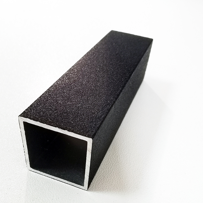 Quadratisches Hohlrohr aus Aluminium. 6063-LEGIERUNGSQUALITÄT, T66, GEHÄRTETES F25-Aluminiumrohr 12