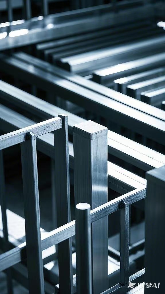 Profili di alluminio per recinzioni e ringhiere in alluminio 6063-t66 ANODIZZA ANODIZZATO ANODIZZO 3