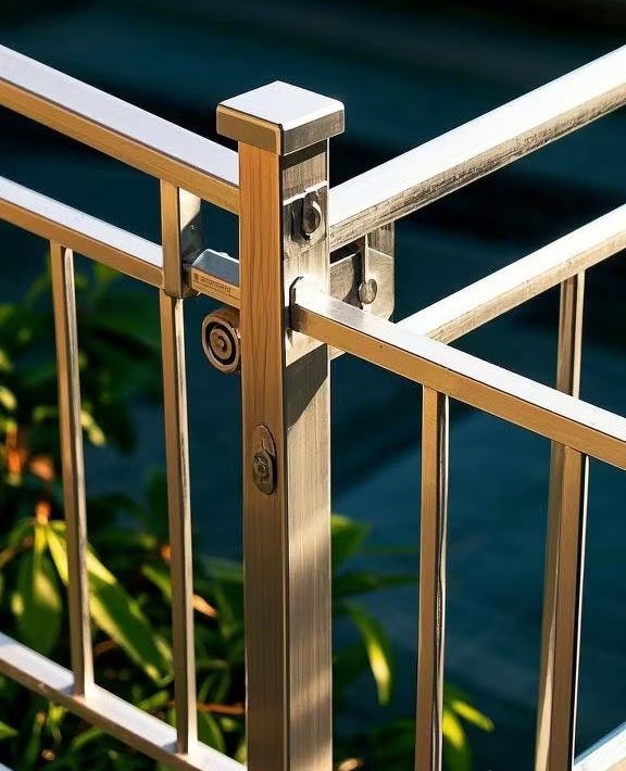 Profili di alluminio per recinzioni e ringhiere in alluminio 6063-t66 ANODIZZA ANODIZZATO ANODIZZO 1