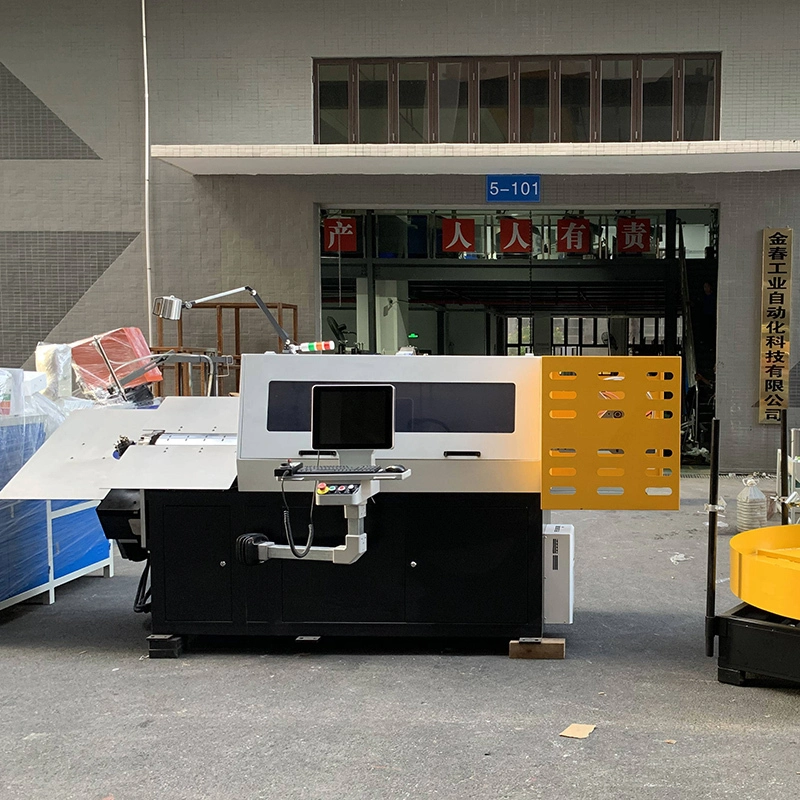 Dobladora automática de alambre CNC 3D y dobladora de rotación de alambre para hacer perchas y ganchos 1