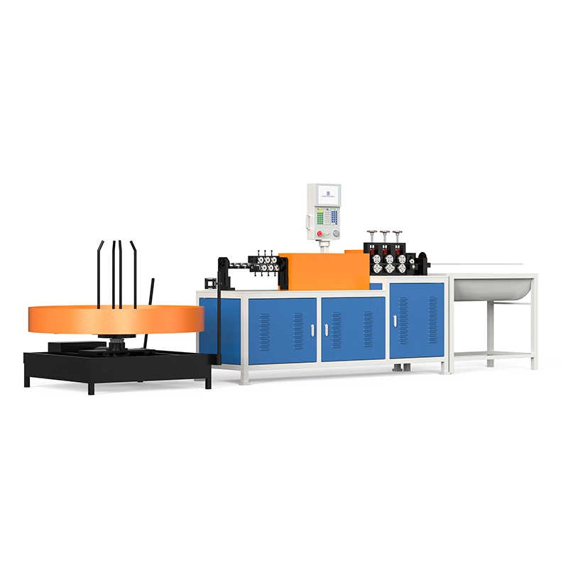 Máquina enderezadora y cortadora de alambre para barra de acero de alambre de 1,5-3 mm 1
