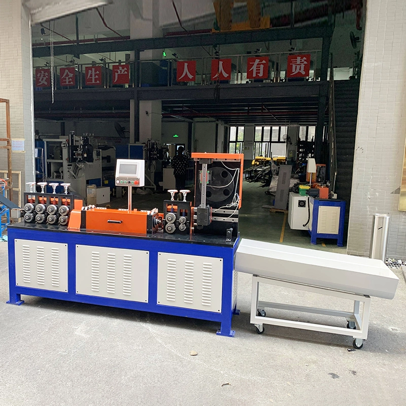 Máquina enderezadora de barras de acero Máquina enderezadora y cizalladora de moscas 1