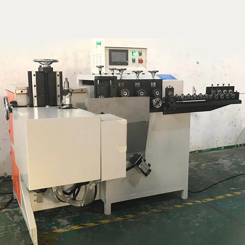 Máquina para fabricar anillos Máquina rizadora de resortes CNC para anillos de hierro 1