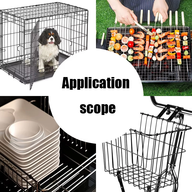 Un doblador de alambre 2D con una reputación fuerte es una excelente máquina para hacer rejillas de alambre de acero inoxidable para parrillas de barbacoa 1