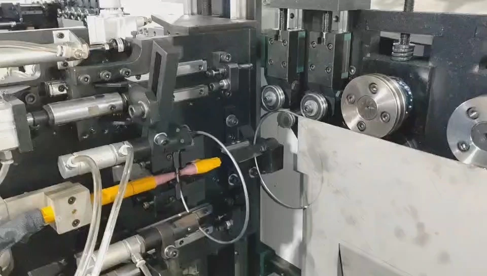 3-8mm Wire Bending Machine with TIG Arc Butt Welding for Automatic Wire Ring Making & CNC Spring Coiling 1