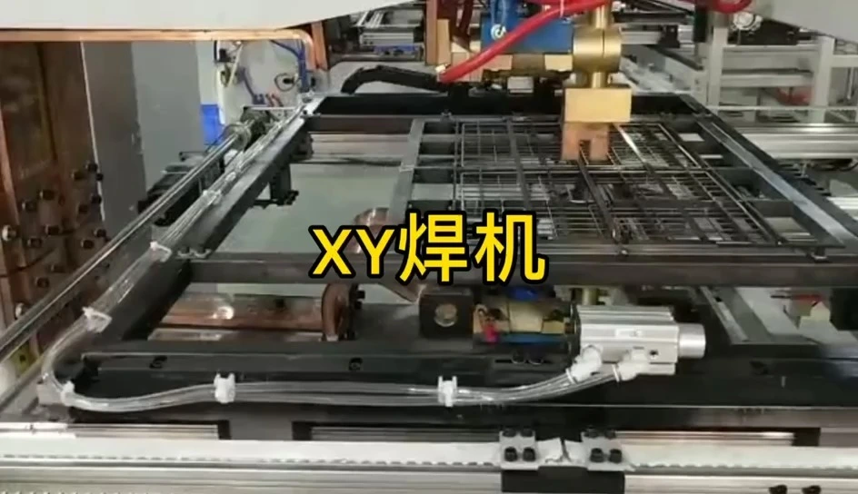 Automatic CNC Stainless Steel Mesh Welding Machine – Precision-Engineered for Disinfection Cabinet Pull-Out Systems & Medical-Grade Kitchen Hardware 1