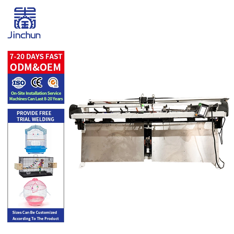 High-Precision Double-Head Large Bending Machine for Pet Cage Large-Size Wire Frame Fabrication 1